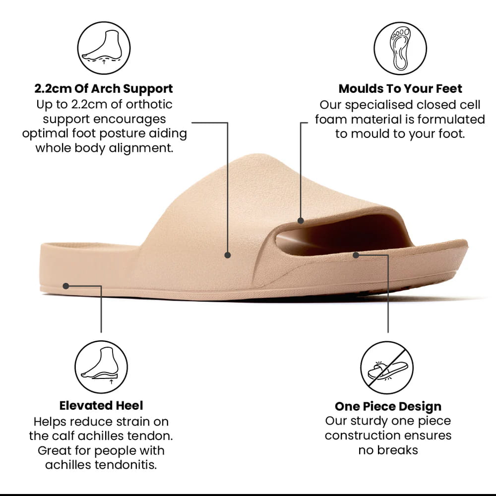 Archies Women's Arch Support Slides
